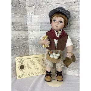 The Prestige Collection JIMMY Doll #0363/3500 Porcelain Original Box COA &Stand